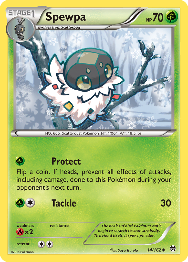 Spewpa (14/162) [XY: BREAKthrough] | Eastridge Sports Cards & Games