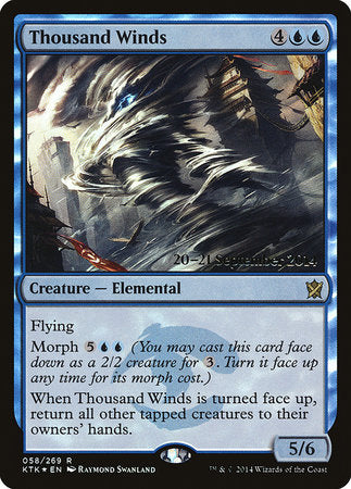 Thousand Winds [Khans of Tarkir Promos] | Eastridge Sports Cards & Games