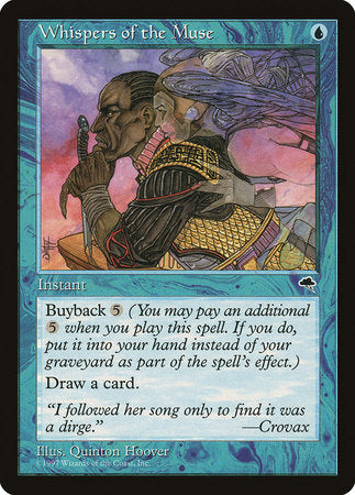 Whispers of the Muse [Tempest] | Eastridge Sports Cards & Games