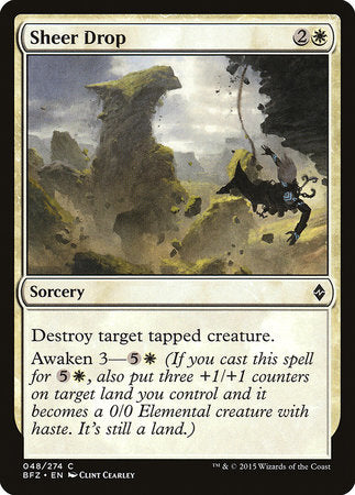 Sheer Drop [Battle for Zendikar] | Eastridge Sports Cards & Games