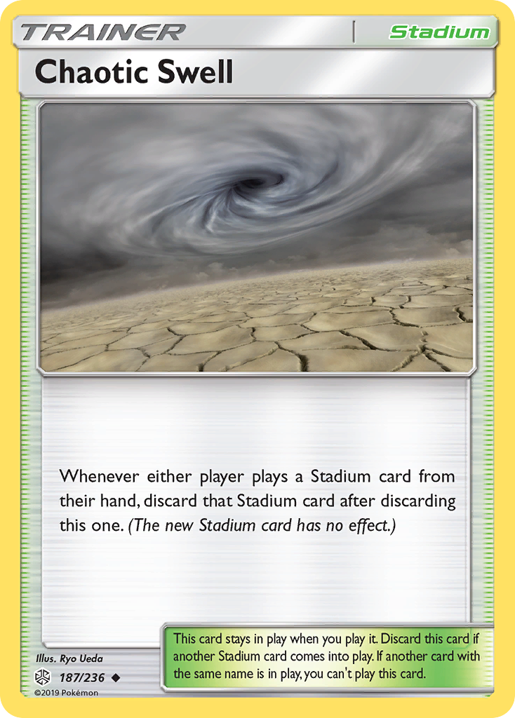 Chaotic Swell (187/236) [Sun & Moon: Cosmic Eclipse] | Eastridge Sports Cards & Games