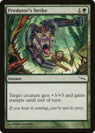 Predator's Strike [Mirrodin] | Eastridge Sports Cards & Games