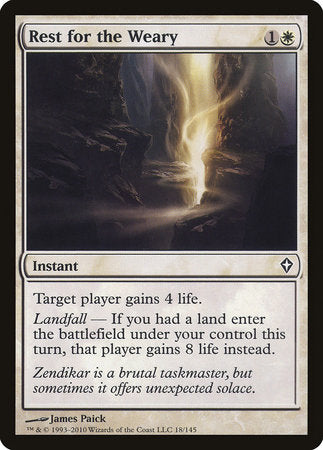 Rest for the Weary [Worldwake] | Eastridge Sports Cards & Games