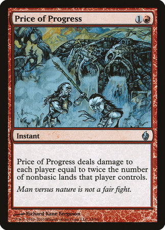 Price of Progress [Premium Deck Series: Fire and Lightning] | Eastridge Sports Cards & Games
