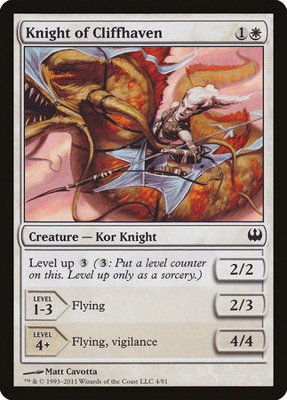 Knight of Cliffhaven [Duel Decks: Knights vs. Dragons] | Eastridge Sports Cards & Games