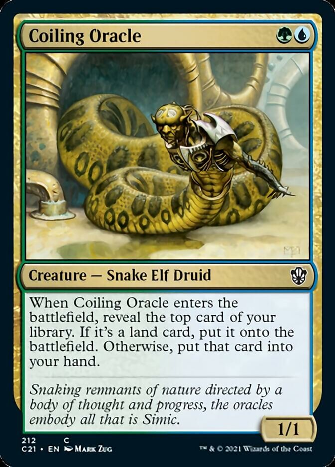 Coiling Oracle [Commander 2021] | Eastridge Sports Cards & Games