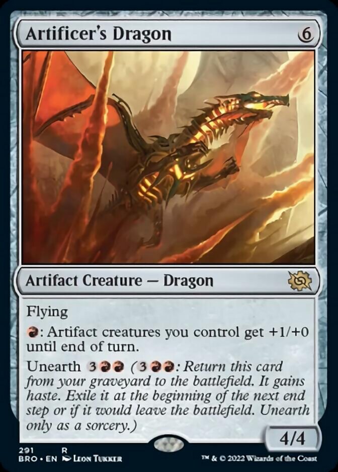 Artificer's Dragon [The Brothers' War] | Eastridge Sports Cards & Games