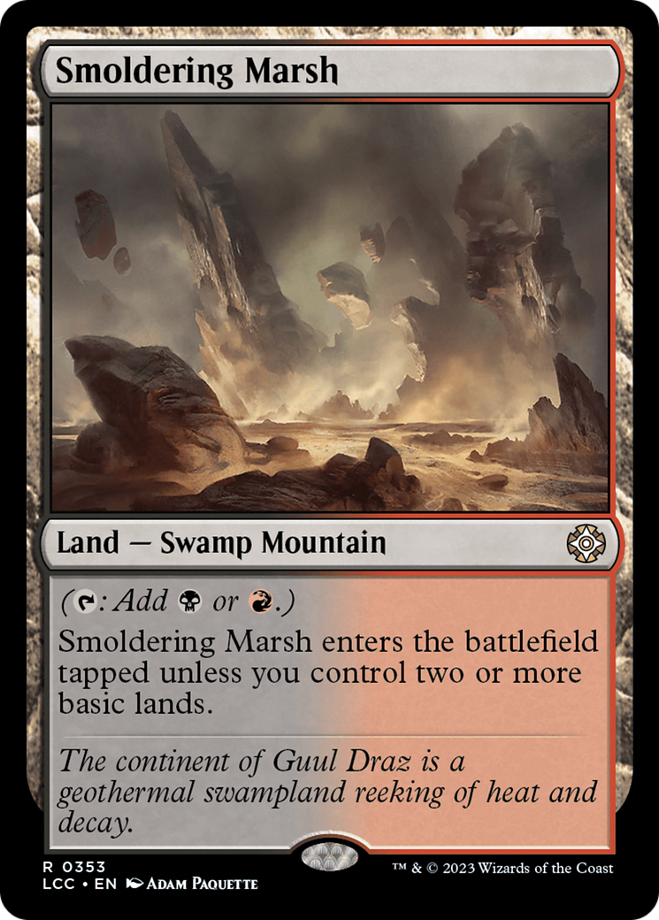 Smoldering Marsh [The Lost Caverns of Ixalan Commander] | Eastridge Sports Cards & Games