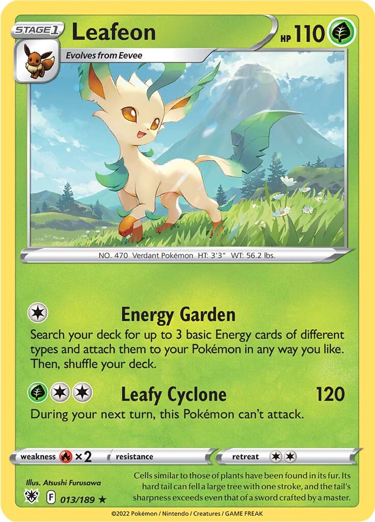 Leafeon (013/189) [Sword & Shield: Astral Radiance] | Eastridge Sports Cards & Games