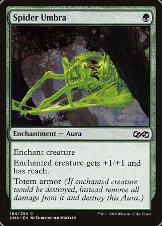 Spider Umbra [Ultimate Masters] | Eastridge Sports Cards & Games