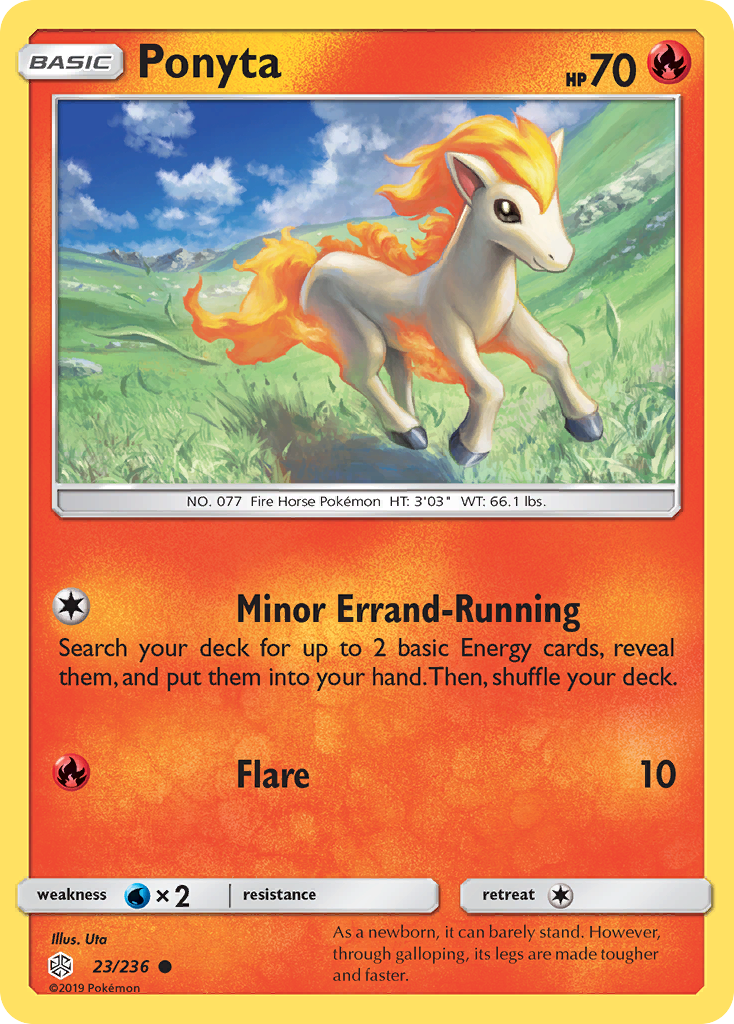 Ponyta (23/236) [Sun & Moon: Cosmic Eclipse] | Eastridge Sports Cards & Games