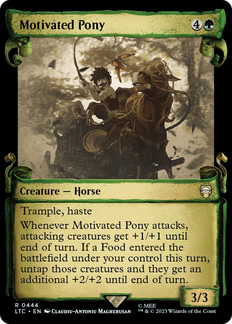 Motivated Pony [The Lord of the Rings: Tales of Middle-Earth Commander Showcase Scrolls] | Eastridge Sports Cards & Games