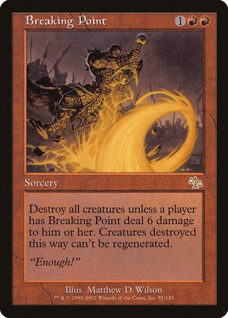 Breaking Point [Judgment] | Eastridge Sports Cards & Games