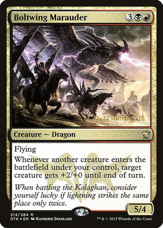 Boltwing Marauder [Dragons of Tarkir Promos] | Eastridge Sports Cards & Games