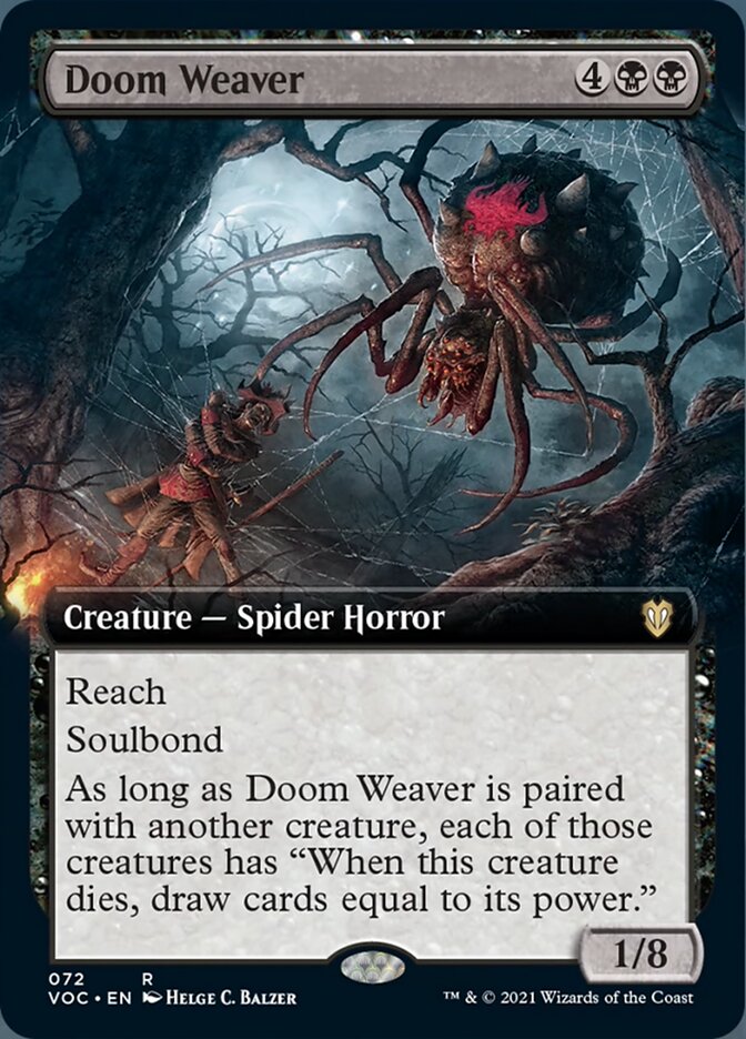 Doom Weaver (Extended) [Innistrad: Crimson Vow Commander] | Eastridge Sports Cards & Games