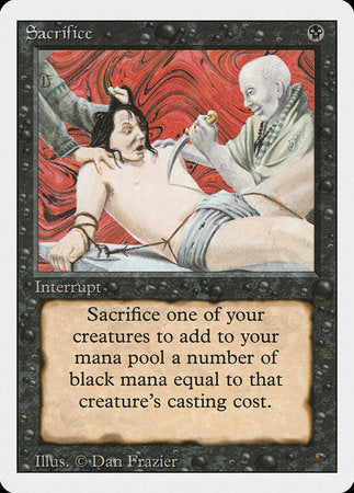 Sacrifice [Revised Edition] | Eastridge Sports Cards & Games