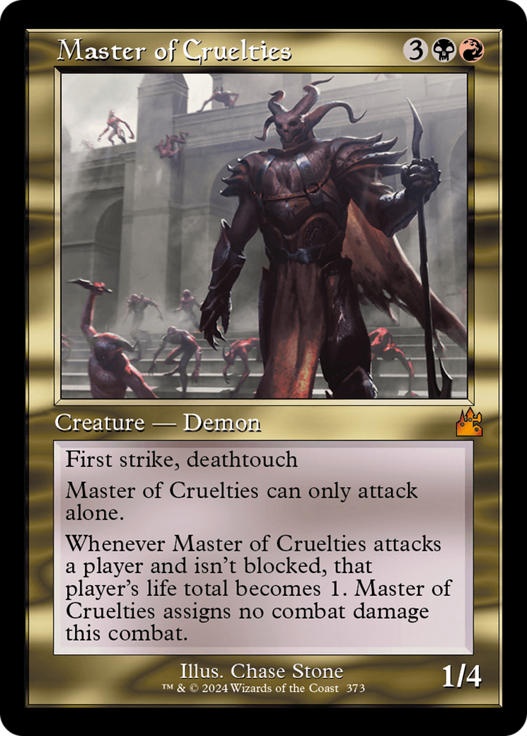 Master of Cruelties (Retro Frame) [Ravnica Remastered] | Eastridge Sports Cards & Games
