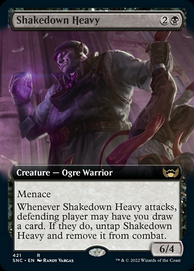 Shakedown Heavy (Extended Art) [Streets of New Capenna] | Eastridge Sports Cards & Games