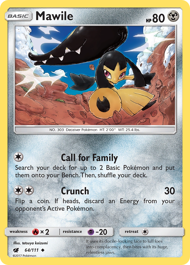 Mawile (64/111) [Sun & Moon: Crimson Invasion] | Eastridge Sports Cards & Games