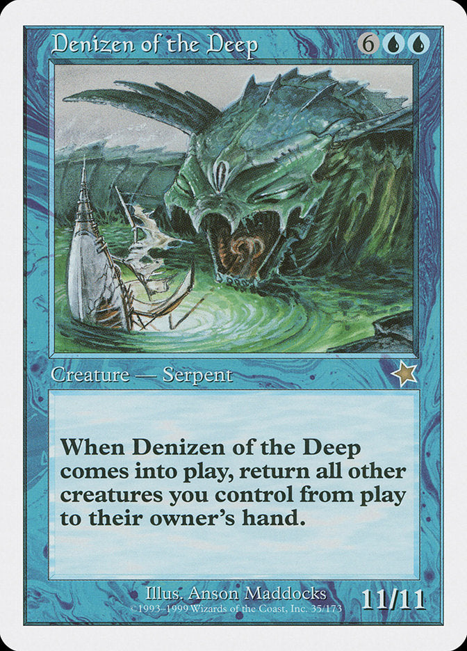 Denizen of the Deep [Starter 1999] | Eastridge Sports Cards & Games