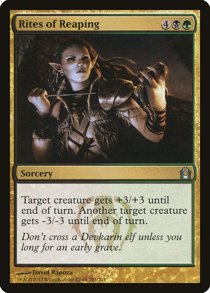 Rites of Reaping [Return to Ravnica] | Eastridge Sports Cards & Games