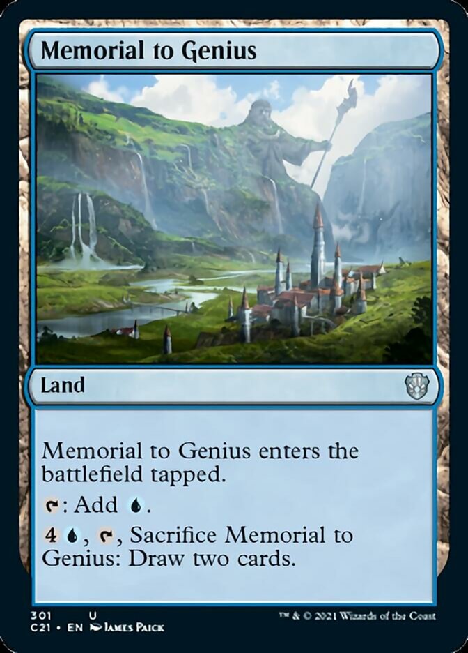 Memorial to Genius [Commander 2021] | Eastridge Sports Cards & Games