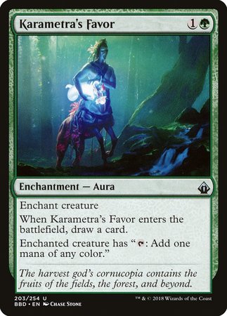 Karametra's Favor [Battlebond] | Eastridge Sports Cards & Games