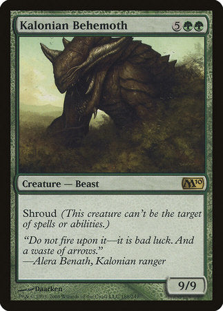 Kalonian Behemoth [Magic 2010] | Eastridge Sports Cards & Games