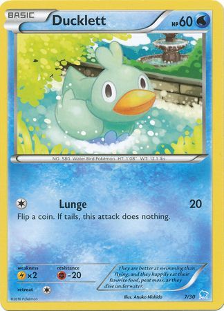 Ducklett (7/30) [XY: Trainer Kit 3 - Suicune] | Eastridge Sports Cards & Games