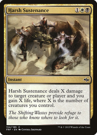 Harsh Sustenance [Fate Reforged] | Eastridge Sports Cards & Games