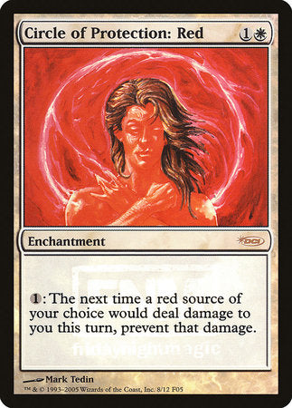 Circle of Protection: Red [Friday Night Magic 2005] | Eastridge Sports Cards & Games