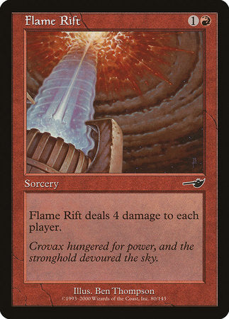 Flame Rift [Nemesis] | Eastridge Sports Cards & Games