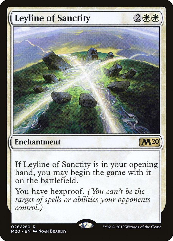 Leyline of Sanctity [Core Set 2020] | Eastridge Sports Cards & Games