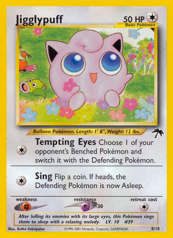 Jigglypuff (8/18) [Southern Islands] | Eastridge Sports Cards & Games