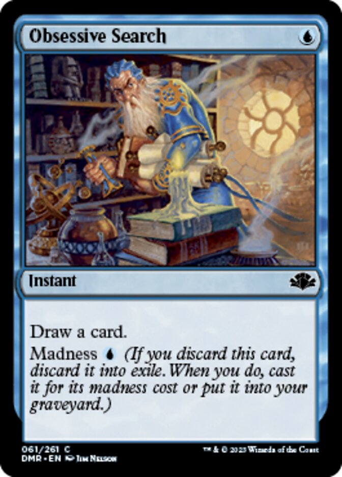 Obsessive Search [Dominaria Remastered] | Eastridge Sports Cards & Games
