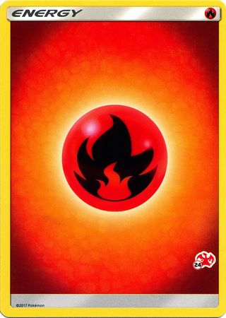 Fire Energy (Charizard Stamp #24) [Battle Academy 2020] | Eastridge Sports Cards & Games