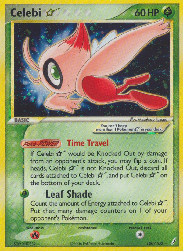 Celebi Star (100/100) [EX: Crystal Guardians] | Eastridge Sports Cards & Games