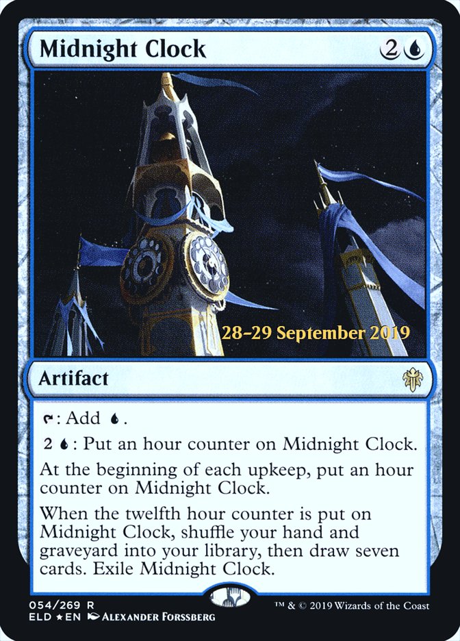 Midnight Clock  [Throne of Eldraine Prerelease Promos] | Eastridge Sports Cards & Games