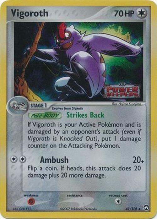 Vigoroth (41/108) (Stamped) [EX: Power Keepers] | Eastridge Sports Cards & Games