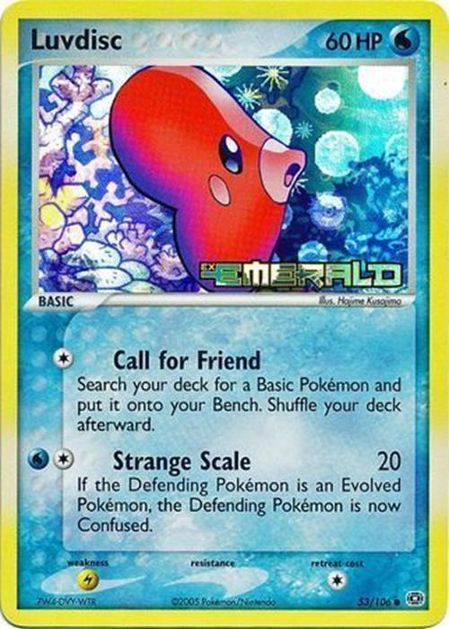 Luvdisc (53/106) (Stamped) [EX: Emerald] | Eastridge Sports Cards & Games