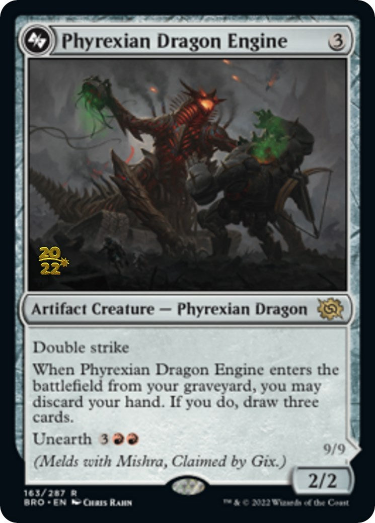 Phyrexian Dragon Engine [The Brothers' War: Prerelease Promos] | Eastridge Sports Cards & Games
