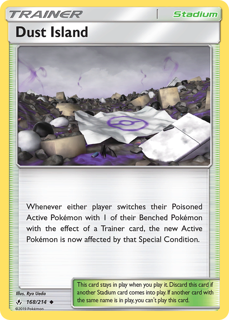 Dust Island (168/214) [Sun & Moon: Unbroken Bonds] | Eastridge Sports Cards & Games