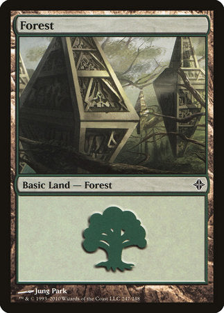 Forest (247) [Rise of the Eldrazi] | Eastridge Sports Cards & Games