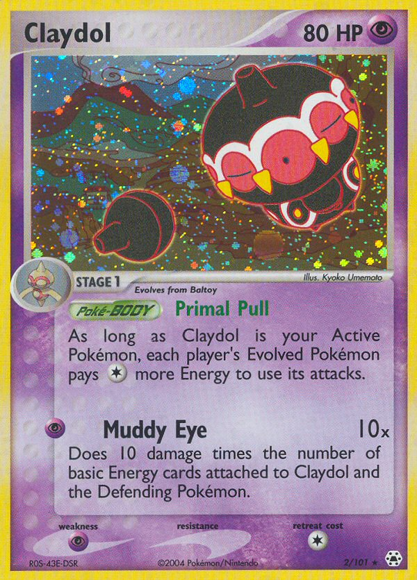 Claydol (2/101) [EX: Hidden Legends] | Eastridge Sports Cards & Games