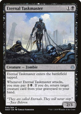 Eternal Taskmaster [War of the Spark] | Eastridge Sports Cards & Games