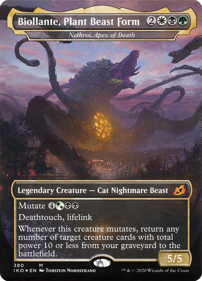 Nethroi, Apex of Death - Biollante, Plant Beast Form (Godzilla Series) [Ikoria: Lair of Behemoths] | Eastridge Sports Cards & Games