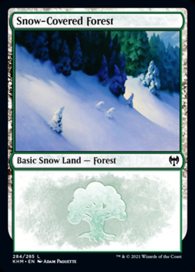 Snow-Covered Forest (284) [Kaldheim] | Eastridge Sports Cards & Games