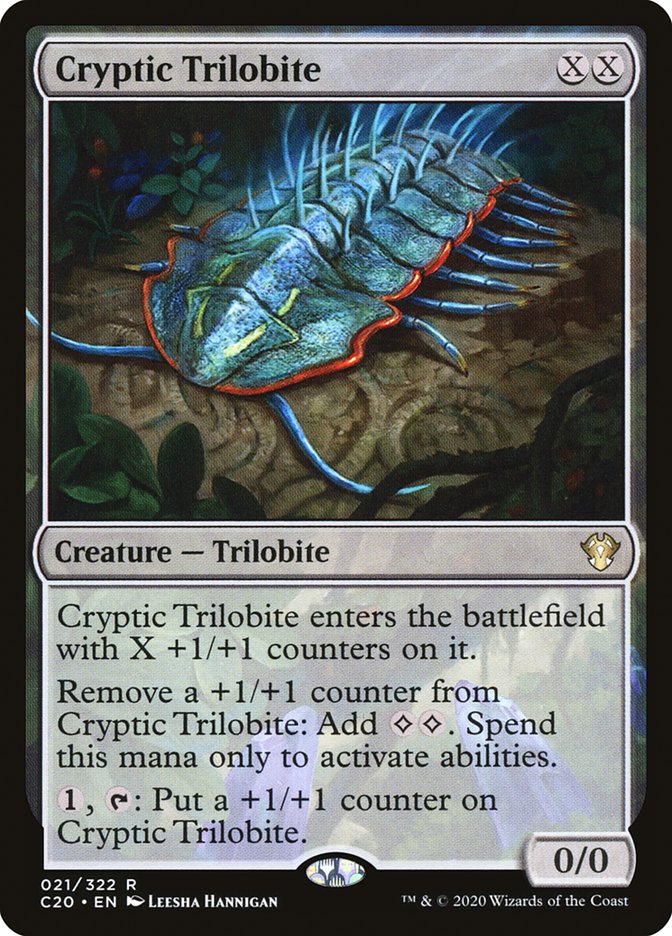 Cryptic Trilobite [Commander 2020] | Eastridge Sports Cards & Games