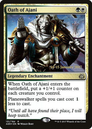 Oath of Ajani [Aether Revolt Promos] | Eastridge Sports Cards & Games