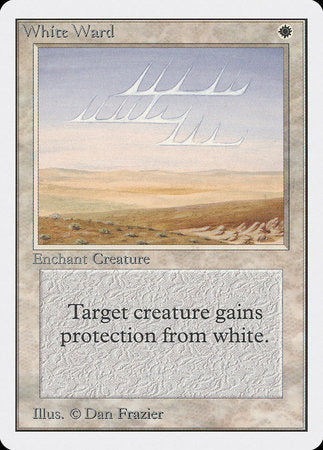 White Ward [Unlimited Edition] | Eastridge Sports Cards & Games